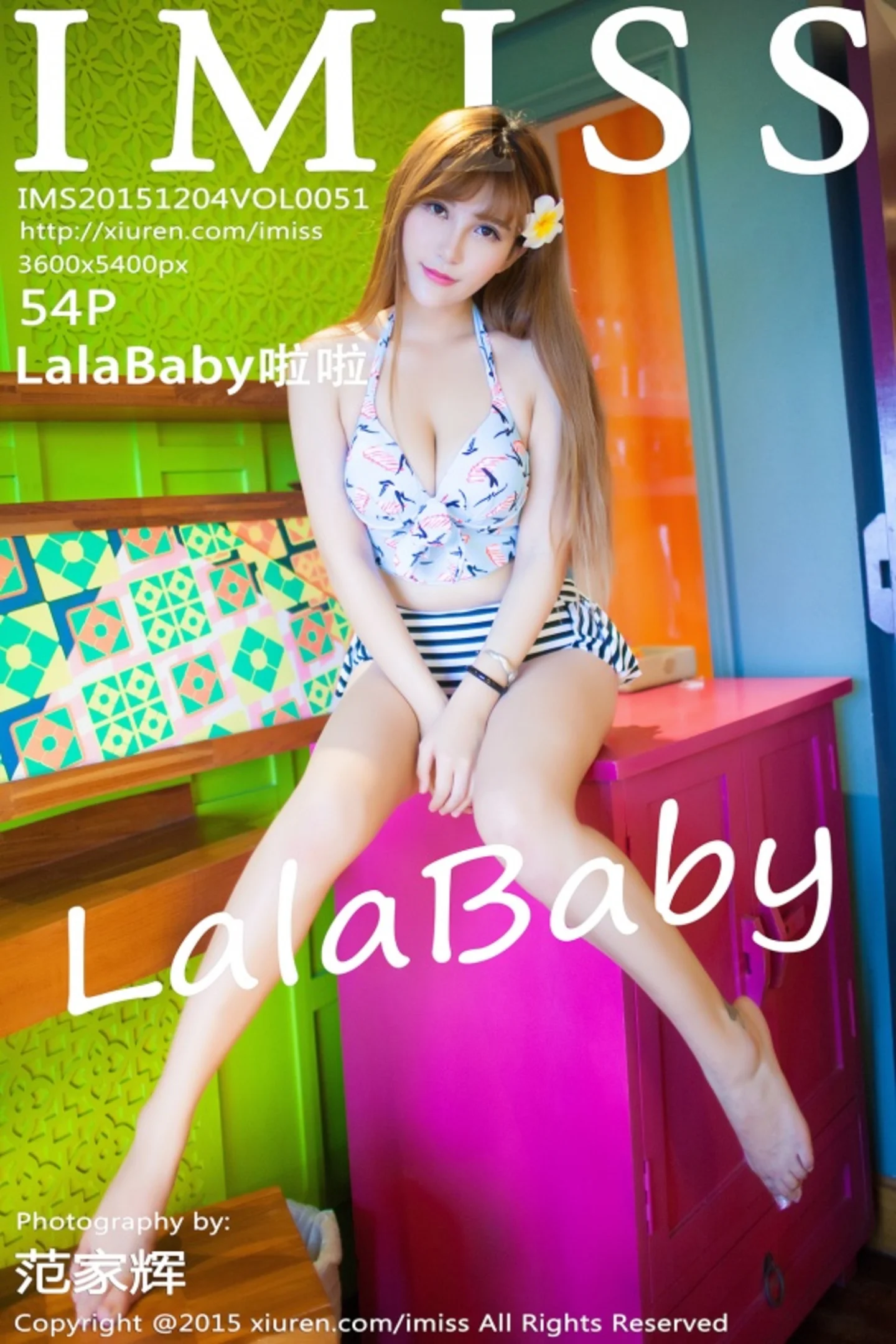 [IMISS爱蜜社]Vol.051_嫩模LalaBaby啦啦居家私房性感内衣迷人美胸诱惑写真54P-秀人网 - XiuRen.Pro